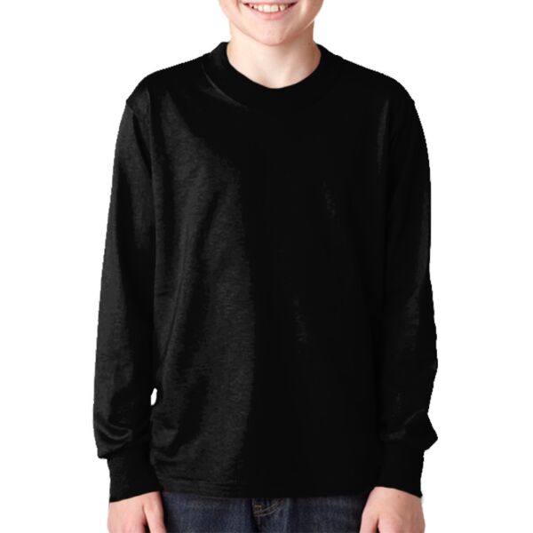 ashock 29BL Youth Long-Sleeve Heavyweight 50/50 Blend T-Shirt Thumbnail