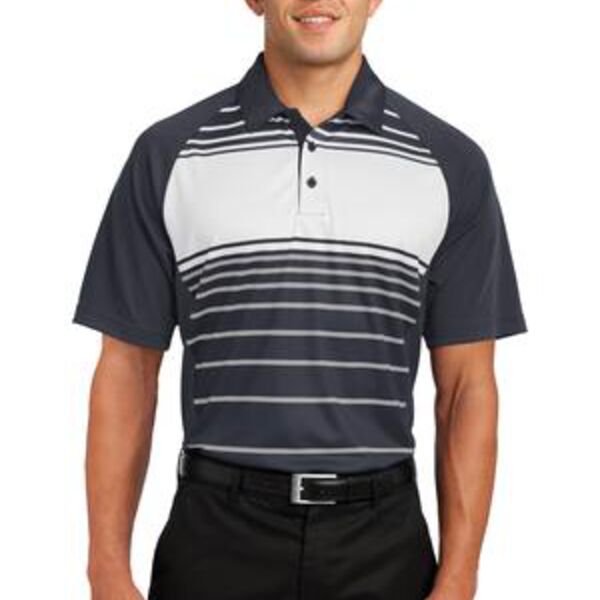BF ST600 Dry Zone® Sublimated Stripe Polo Thumbnail