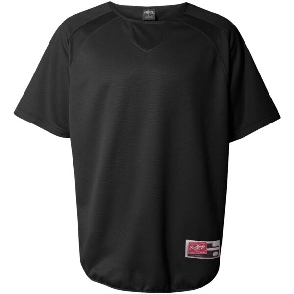 CK 0705 Short Sleeve Flatback Mesh Fleece Pullover  Thumbnail