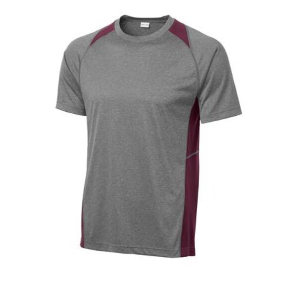 Hilltrack ST361 Heather Colorblock Contender ™ Tee Thumbnail