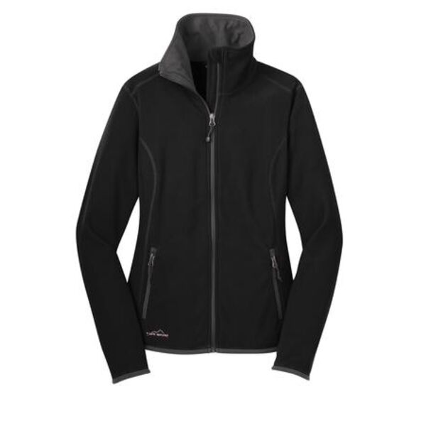 hcc Eddie Bauer EB223 Ladies Full-Zip Vertical Fleece Jacket Thumbnail